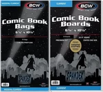 50 Pack Bcw 2MIL Current Modern Poly Bags & Comic Boards Acid Free Safe Storage. Fixed Price $18.50.