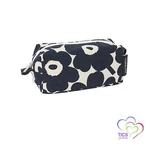 Marimekko Mini Unikko Pouch Tise Cotton/dark Blue 70531-851 Parallel Import. Fixed Price $66.49.