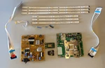 Lg Model # 43UK6300PUE.BUSTLJM Broken Panel 13 Pcs Kit EBU64862802 EAY64529501. Fixed Price $59.95.