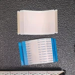 Yu Tong E301048 Flat Ribbon Cable, 60V, VW-1, 2IN, White Sheath, Set. Fixed Price $10.00.
