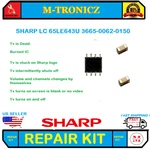 Repair Kit Main Board Sharp LC-65LE643U 3665-0062-0150 (2A) 0171-2271-5502. Fixed Price $18.99.