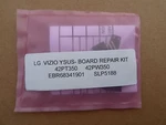 EBR68341901 EAX62080701 Y-sus Board For Lg 42PW350 Repair Kit. Fixed Price $19.95.