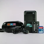 Samsung SMX-C20BP Handheld Camcorder Black Tested Full Working Set. Fixed Price $122.23.
