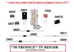 Philips 39PFL2608/F7 Power Supply A31PA-MPW Repair Kit. Fixed Price $9.99.