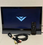 Vizio E191VA 19-INCH 60HZ Led Lcd Class Edge Lit Razor Hdtv Gaming W/remote Hdmi. Fixed Price $79.99.