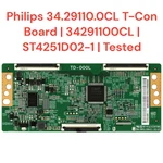 Philips 34.29110.0CL T-con Board 34291100CL ST4251D02-1 Tested. Fixed Price $23.98.