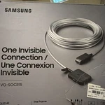 Samsung VG-SOCR15/ZA 15M One Invisible Connect Cable For Qled 4K & The Frame Tvs. Fixed Price $49.99.