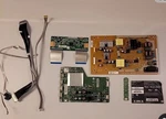 Vizio V435-J01 (LTPWE6LX Serial) Complete Tv Repair Parts Kit. Fixed Price $40.00.