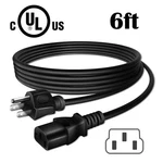 Pwron Ul 6FT Ac Power Cord Cable Lead For Polaroid 1511-TLXB 3211-TXLB 3-PRONG. Fixed Price $12.69.