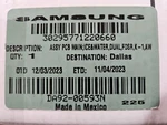 Samsung Refrigerator DA92-00593N Main Board. Fixed Price $40.00.