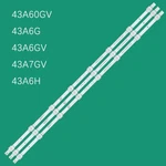 Led Strips For Hisense 43E3G 43A7GV 43R7G5 43R6E4 43A6GV 43A62GS HD425Y1U71-T0L2. Fixed Price $20.39.