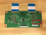 Lg 50LB6100-UG T-con Board V500HJ1-CPE1 (EAT62054001). Fixed Price $9.80.