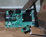 Hisense Main Board RSAG7.820.51635/ROH With Speakers For 55R6030N Used. Fixed Price $70.00.