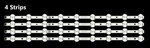 65UK63/65 (4) Lg 65UM6900PUA 65UN6950ZUA Backlight Strips Full Set Ssc Trident. Fixed Price $26.00.
