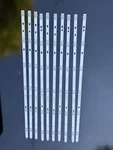 10 Rca Television 30358006005E Led Backlight Strips From Tv Model RTRU5827-B-US. Fixed Price $15.00.
