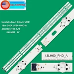 Led Strip For Lg UF64-UHD 43UH610A 43UH6030 43UH603V 43UH610V 43UF6407 43UF6409. Fixed Price $16.66.