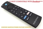 New Insignia NS-65F301NA23, NS-55F301NA22 Fire Tv Voice Remote NS-RCFNA-21-F. Fixed Price $21.95.