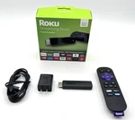 Roku Streaming Stick - Black 3600X. Fixed Price $19.99.
