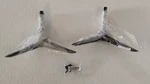 Vizio D40F-G9 V405-G9 V405-H19 Complete Base Stand Legs With Screw Set. Fixed Price $25.00.