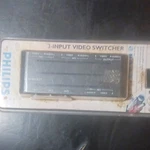 Philips 3 Input Switcher Audio S-video Composite Console. Fixed Price $49.81.