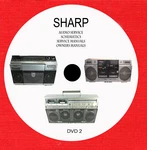 1 Service Manual Sharp Audio Video In Pdf Format Dvd 2 Of 4. Fixed Price $19.00.