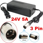 24V 5AMP 3PIN Xlr Pride Mobility Wheelchair Charger Upgrade 3AMP & 4AMP. Fixed Price $17.99.