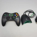 Logitech Cordless Precision Controller With Dongle Receiver For Xbox. Fixed Price $39.99.