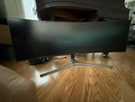 Samsung C49RG90SSN 49" 32:9 Dqhd 120HZ Curved Va Lcd Gaming Monitor. Fixed Price $450.00.