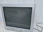 Vintage Emerson 20-INCH Flat Screen Crt Box Tv Model EWF2006 Working! No Remote. Fixed Price $275.00.