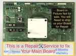 Repair Service For Sony XBR65X900C Main Board A2072588B A2072588A. Fixed Price $94.95.