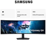 Samsung 49" Odyssey G95C Dqhd Hdr 1000 Curved Gaming Monitor. Fixed Price $1234.99.