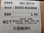 DC92-03106X Samsung Washer Control Board. Fixed Price $100.00.