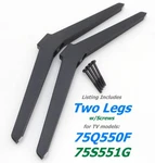 Pre-owned Tcl 75Q550F 75S551G Stand Legs W/screws. Fixed Price $34.95.