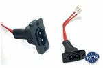 Gemini CDX-2250 Ac Power Input Socket Cable Iec C8 2-PIN Tested Working. Fixed Price $19.88.