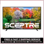 Sceptre 50" Class 4K Uhd Led Tv U515CV-U Non-smart Dumb. Fixed Price $257.99.