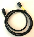 Queen Puo QP-040 E183417, Sjt, 8FT, 250V 10A, 6-15P To Threaded Pin Female. Fixed Price $22.00.