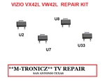 Vizio VX42L VW42L 3642-0222-0150 3642-0252-0150 3642-0162-0150 Main Board Kit. Fixed Price $12.95.