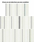 BN96-26413A/B/C Led Backlight Strips (36) New For Samsung UN75F7100AF UA75F6400. Fixed Price $99.99.