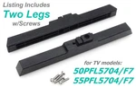 Pre-owned Philips 50PFL5704/F7 55PFL5704/F7 Tv Stand Legs W/screws 2EMM01587. Fixed Price $28.95.