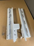 Nice! Genuine Lg Kenmore Elite Freezer Lower Drawer Slide Rail Holder Left Right. Fixed Price $89.50.