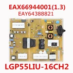 Substitute Power Board LGP55LIU-16CH2 EAX66944001(1.3) EAY64388821. Fixed Price $50.99.