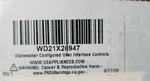 Ge Dishwasher User Interface Oem WD21X26947. Fixed Price $22.00.