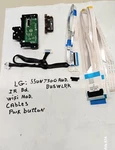 Lg 55UN7300AUD.BUSWLKR. Ir, Wifi Board, Cable Set.. Fixed Price $42.50.