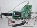 Hitachi LU43V809 Main A15127016 T.MS3458.U751 Incl Rem Rec Btn Board Sensor Lvds. Fixed Price $9.00.