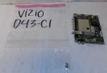 Vizio 756TXFCB02K021 Main Board For D43-C1 With Screws. Fixed Price $29.97.