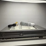 Philips DVD750VR Vcr Combo Vhs Player Side Works Great Didn Open.. Fixed Price $65.00.