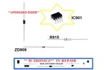 Repair Kit Vizio E550I-B2E Power Supply DPS-167DP 056.04167.0001 Dead. Fixed Price $23.00.