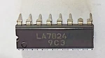 Sanyo LA7824 DIP-16 Used In Various Applications. Fixed Price $7.95.