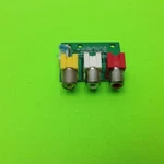 Rca 15L500TD 15" Tv Side Av Jack Board Port 85-GJ-2301 12L500TD/15L500T. Fixed Price $13.95.