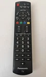 Panasonic N2QAYB000485 Factory Oem Tv Remote Black TCL42U25, TCL32U22, TCL32X2. Fixed Price $10.00.